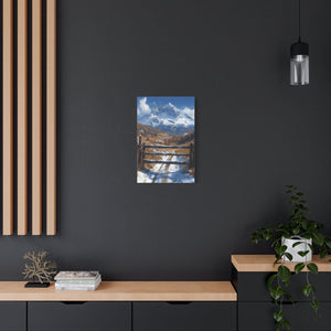 Mountain Landscape Canvas Print, Wall Art, Home Décor, Office Décor, Nature Lover Gift