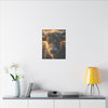 Taurus Astrology AI Canvas Print - Matte Celestial Wall Décor for Home