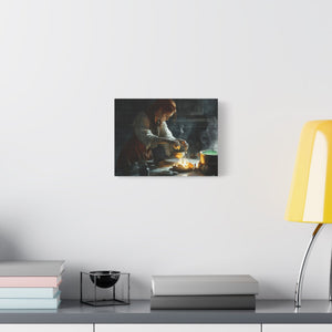 Magical Kitchen Canvas Wall Art, Fantasy Home Decor, Spellbinding Artwork, Witchy Gift, Kitchen Wall Decor, Cozy Vibes
