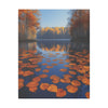 View details for AI Autumn Landscape Canvas Art for Nature Lovers and Modern Wall Décor 