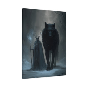 Mystical Fantasy Art Canvas, Wall Decor, Home Decoration, Gift for Fantasy Lovers, Dark Aesthetic Art