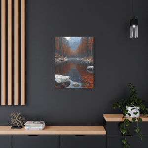 Autumn Landscape Canvas Print | Stretched Wall Art, Home Décor, Nature Artwork, Gift Idea