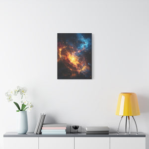 Cosmic Art Canvas, Galaxy Wall Decor, Stellar Home Design, Space Artwork, Astronomical Gift