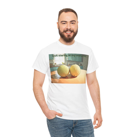 Humorous Cotton T-Shirt, Funny Shirt, Gift for Fruit Lovers, Cute Casual Tee, Unique Meme Apparel, Lightweight Graphic Tee