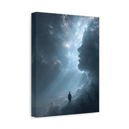 Stretched Canvas Wall Art, Dreamy Surreal Landscape, Home Decor, Gift for Art Lovers, Modern Artwork, Unique Wall Decoration