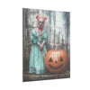 Halloween Décor, Spooky Wall Art, Canvas Art, Scary AI Images, Horror Fan Gift