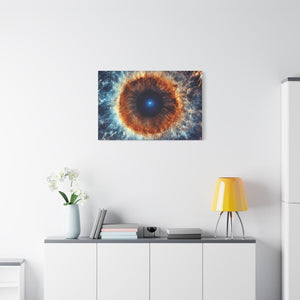 Galactic Eye Canvas Art, Cosmic Wall Decor, Space-Inspired Art, Unique Home Decor, Astronomical Gift Idea
