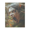 Halloween Décor, Spooky Wall Art, Canvas Art, Scary AI Images, Horror Fan Gift