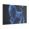 Leo Astrological Sign, Canvas Art, Stretched Canvas Print, AI Art, Matte Finish, Home Décor Wall Art