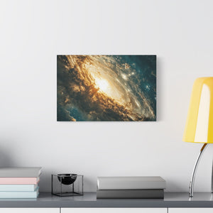Cosmic Canvas Art Print, Galaxy Wall Decor, Space Home Decor, Cosmic Art, Modern Artwork, Astrophysics Gift, Celestial Print