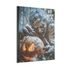 Halloween Décor, Spooky Wall Art, Canvas Art, Scary AI Images, Horror Fan Gift