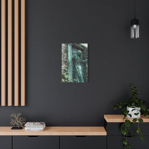 Creepy Gothic Canvas Art, Spooky Decor for Halloween, Wall Art, Unique Gift for Goth Lovers, Eerie Home Decoration