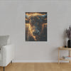 Taurus Astrology AI Canvas Print - Matte Celestial Wall Décor for Home