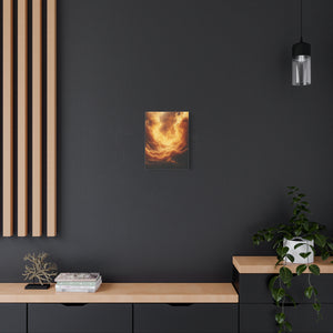Stretched Canvas Print, Dreamy Cloud Artwork, Atmospheric Wall Decor, Abstract Art for Home, Modern Living Space Decoration