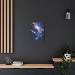 Stretched Canvas Art Print, Cosmic Wall Decor, Space Themed Home Decor, Celestial Art, Gifts for Astronomers, Meditation Room Decoration
