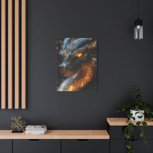 Majestic Dragon Canvas Print, Fantasy Wall Art, Home Décor, Gift for Dragon Lovers