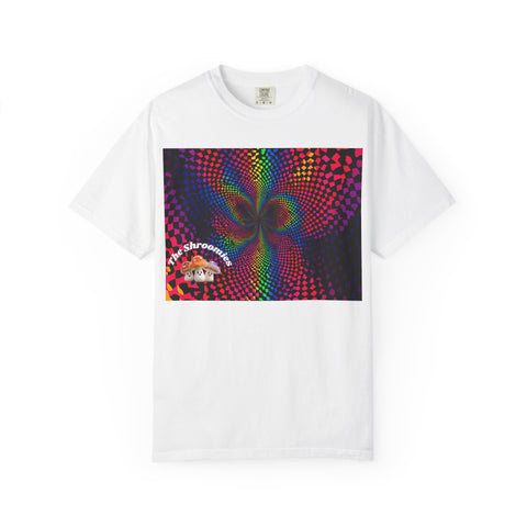Psychedelic Shroom T-Shirt, Unisex Tie-Dye Tee for Festivals, Bohemian Style Shirt, Trippy Graphic Top, Gift for Mushroom Lovers