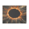 Cosmic Explosion Wall Art Print, Fiery Eclipse Abstract Décor, Galaxy Space Artwork, Modern Home Décor, Celestial Gift Idea