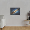 Stunning Galactic Explosion Art Print, Vibrant Cosmic Space Digital Artwork, Universe Wall Décor, Celestial Poster