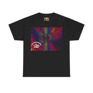 Psychedelic Rainbow Vortex T-Shirt — Trippy Optical Illusion Tee