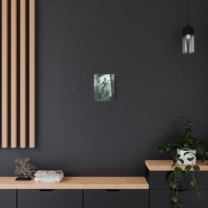 Hauntingly Elegant Canvas Art, Creepy Home Decor, Halloween Wall Art, Spooky Artwork, Gothic Living Room Decoration