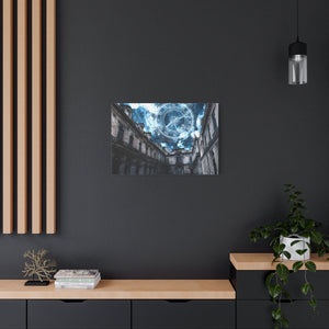 Sky Clock Matte Canvas Art | Unique Home Décor, Wall Art, Gift for Art Lovers