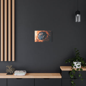 Artistic Canvas Wall Décor, Abstract Home Art, Modern Geometric Decor, Cosmic Art Print, Unique Gift for Art Lovers
