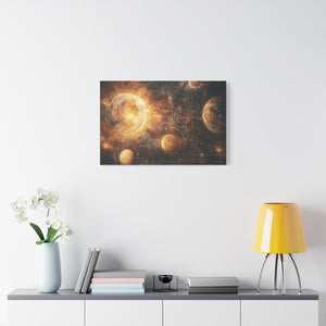 Celestial Canvas Wall Art, Cosmic Decor, Space Lover Gift, Galaxy Artwork, Home Decoration