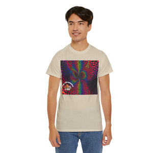 Psychedelic Rainbow Vortex T-Shirt — Trippy Optical Illusion Tee