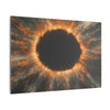 Cosmic Explosion Wall Art Print, Fiery Eclipse Abstract Décor, Galaxy Space Artwork, Modern Home Décor, Celestial Gift Idea