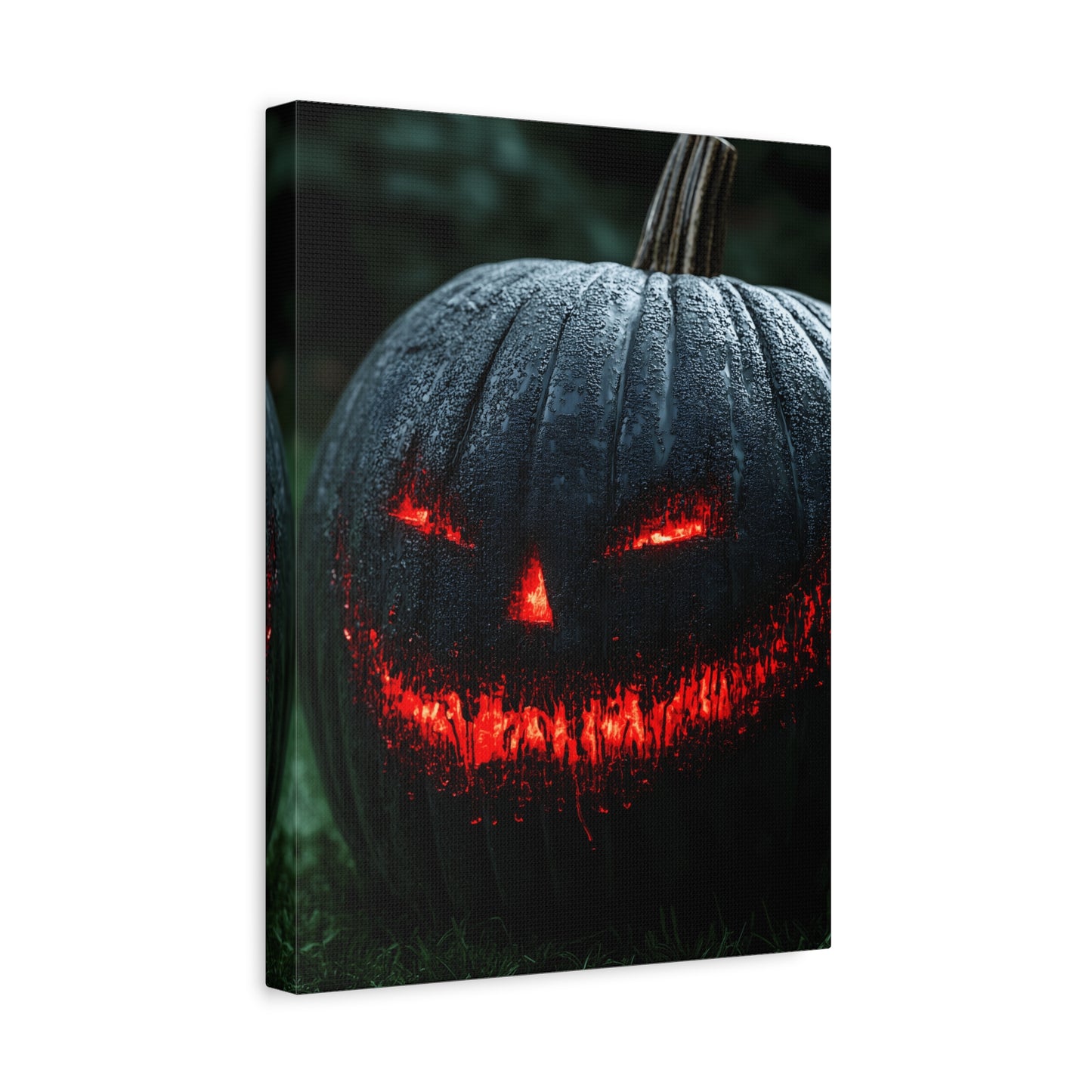 Spooky Halloween Canvas Art, Pumpkin Wall Decor for Fall, Haunted House Decoration, Halloween Gift, Trick-or-Treat Decor