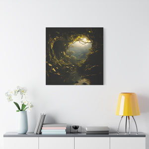 Nature Retreat Wall Art, Forest Canvas Decor, Home Decoration, Tranquil Landscape, Meditation Print, Gift for Nature Lovers