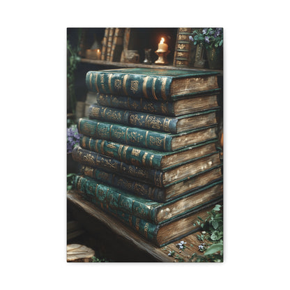 Artistic Book Canvas Print
