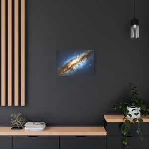 Galactic Canvas Art Print, Space Decor, Nebula Wall Art, Home Office Decor, Astronomical Gift