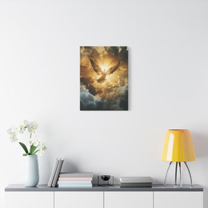 Serene Angel Canvas Art Print, Home Decor, Spiritual Decor, Gift for Her, Inspirational Wall Art, Uplifting Art Piece