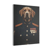 Labrador Retriever Military Wall Art - Patriotic Dog Décor for Army, Air Force, Navy, Marines