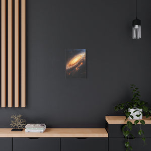 Galaxy Art Canvas Print, Cosmic Wall Decor, Space Lover Gift, Astronaut Home Decoration, Astrology Art