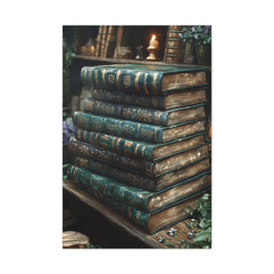 Artistic Book Canvas Print