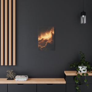 Canvas Wall Art, Cosmic Landscape, Celestial Décor, Starry Night Art, Space Wall Décor