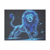 Leo Astrological Sign, Canvas Art, Stretched Canvas Print, AI Art, Matte Finish, Home Décor Wall Art