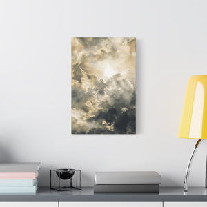 Angel Cloud Canvas Print | Spiritual Wall Art, Home Decor, Gift for Meditation, Religious Art, Inspirational Print