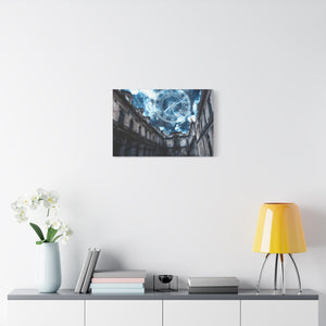 Sky Clock Matte Canvas Art | Unique Home Décor, Wall Art, Gift for Art Lovers