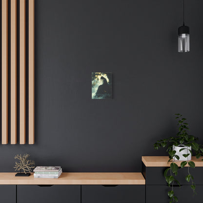 Mystical Forest Canvas Art, Dreamy Home Decor, Bohemian Wall Art, Enchanted Forest Print, Ethereal Nature Artwork, Gift for Nature Lovers