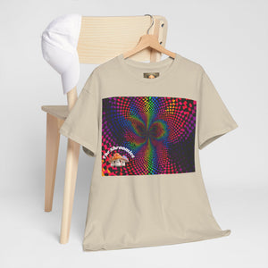 Psychedelic Rainbow Vortex T-Shirt — Trippy Optical Illusion Tee