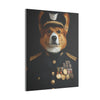 Dog, Pembroke Welsh Corgi, Military, Military Dress, Army, Air Force, Navy, Marines, Dog Wall Art, Dog Art, Military Wall Art, Military Art