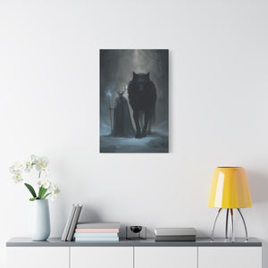 Mystical Fantasy Art Canvas, Wall Decor, Home Decoration, Gift for Fantasy Lovers, Dark Aesthetic Art