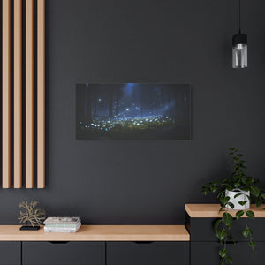 Canvas Wall Art, Enchanted Forest Print, Home Décor, Nature Lover Gift, Magical Atmosphere