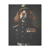 Cavalier King Charles Spaniel Military Wall Art - Patriotic Dog Décor for Army, Air Force, Navy, Marines