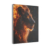 Canvas Art, Leo Astrological Sign, Stretched Canvas Print, AI Art, Matte Finish, Home Décor Wall Art