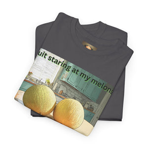 Humorous Cotton T-Shirt, Funny Shirt, Gift for Fruit Lovers, Cute Casual Tee, Unique Meme Apparel, Lightweight Graphic Tee